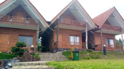 Tampak depan Villa Ibah Ciater 2 kamar tidur