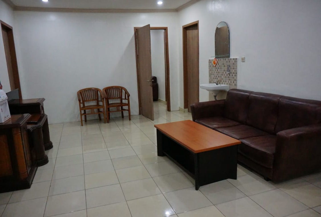 Interior Kamar Tidur utama Villa CHR yang nyaman