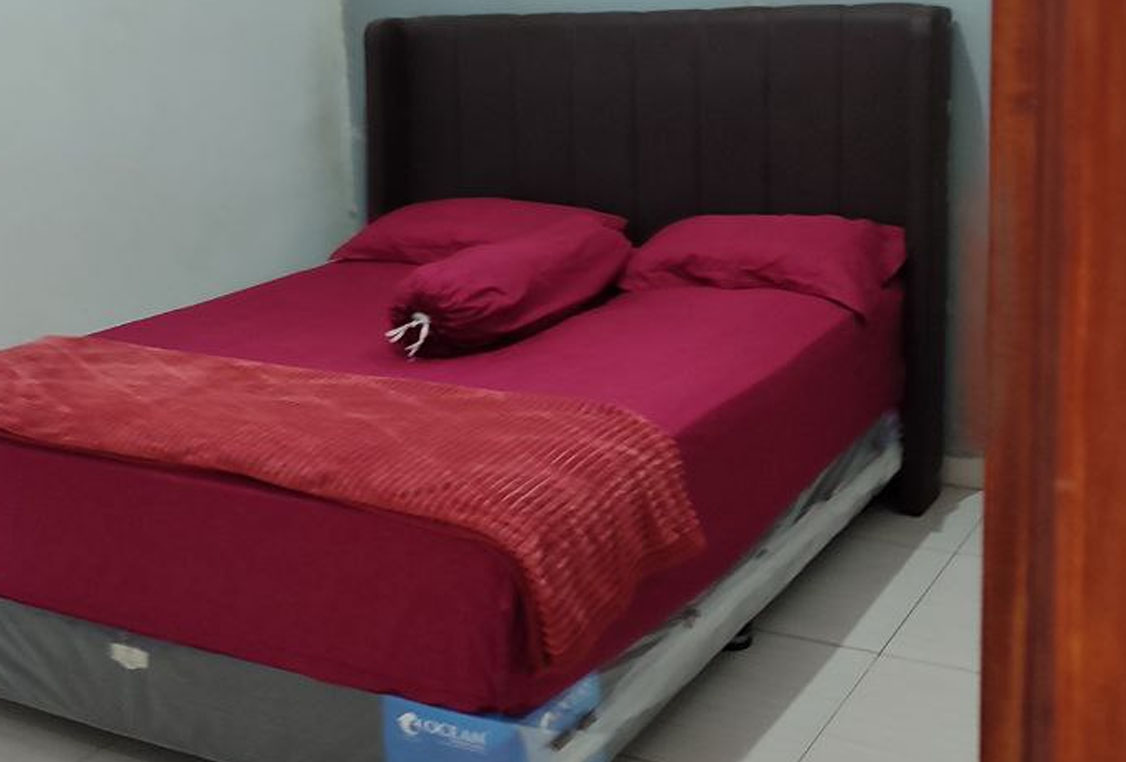 Interior kamar tidur Villa Bougenville 4 kamar