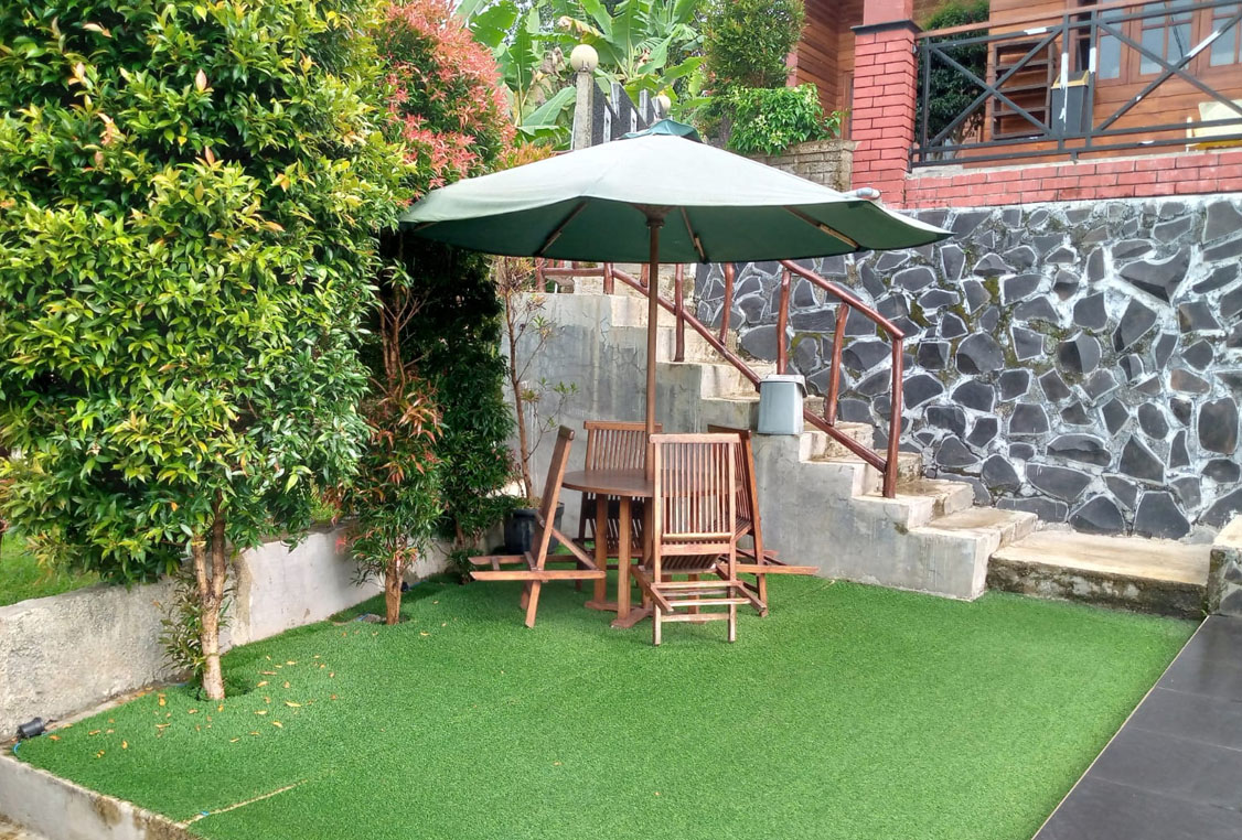 Pemandangan sekitar Villa Bougenville Ciater