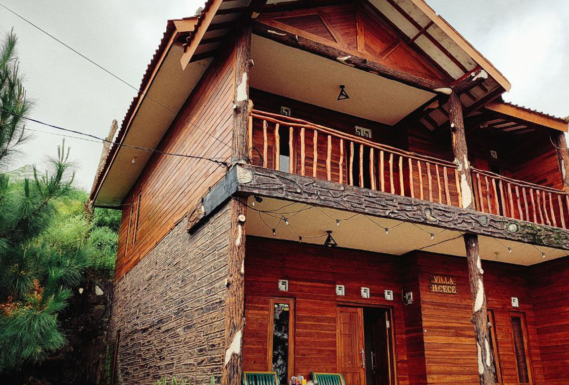 Pemandangan sekitar Villa Cece Ciater Subang